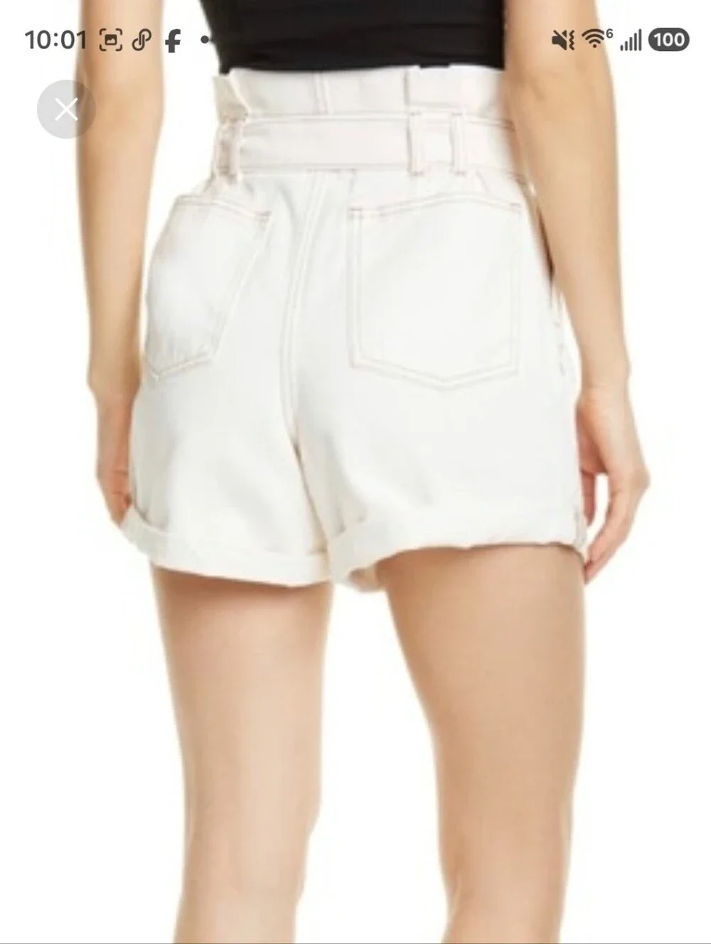 🌸CINDY UTILITY DENIM SHORTS, BY,
